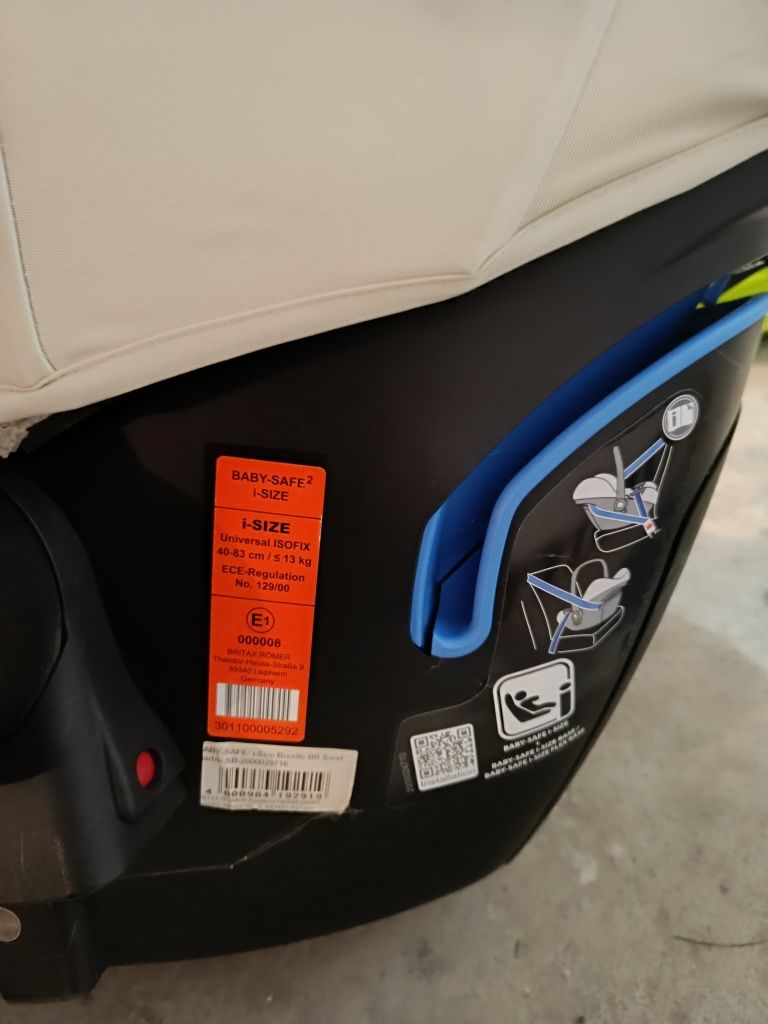 Fotelik Britax Romer baby safe + baza