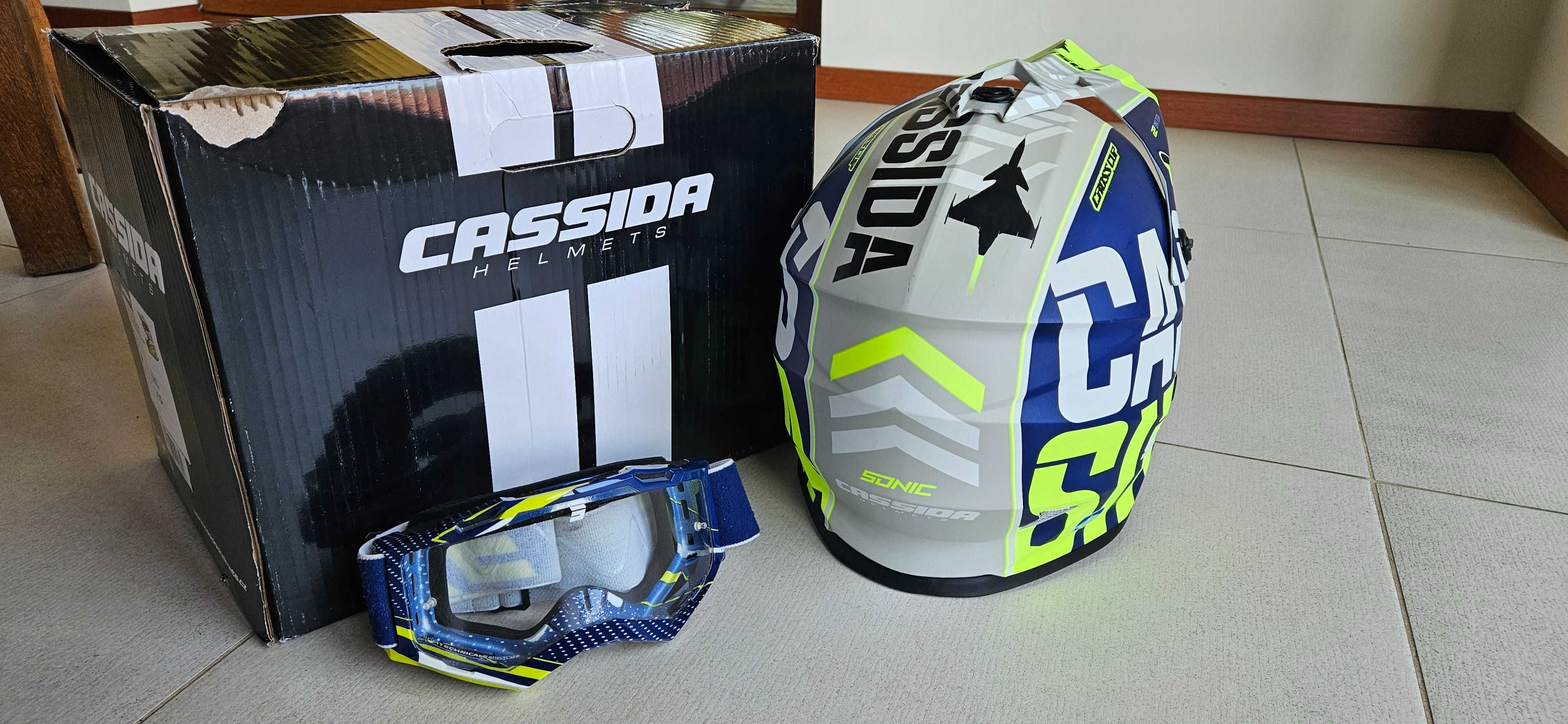 Kask enduro CASSIDA rozmiar L