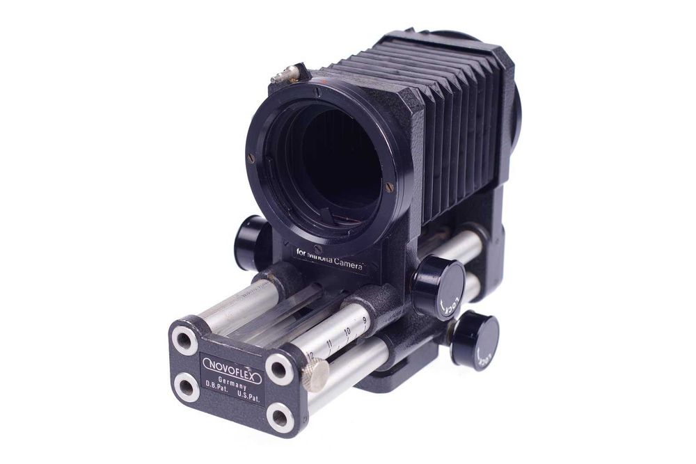 Novoflex mieszek makro z duplikatorem slajdów - Minolta MD