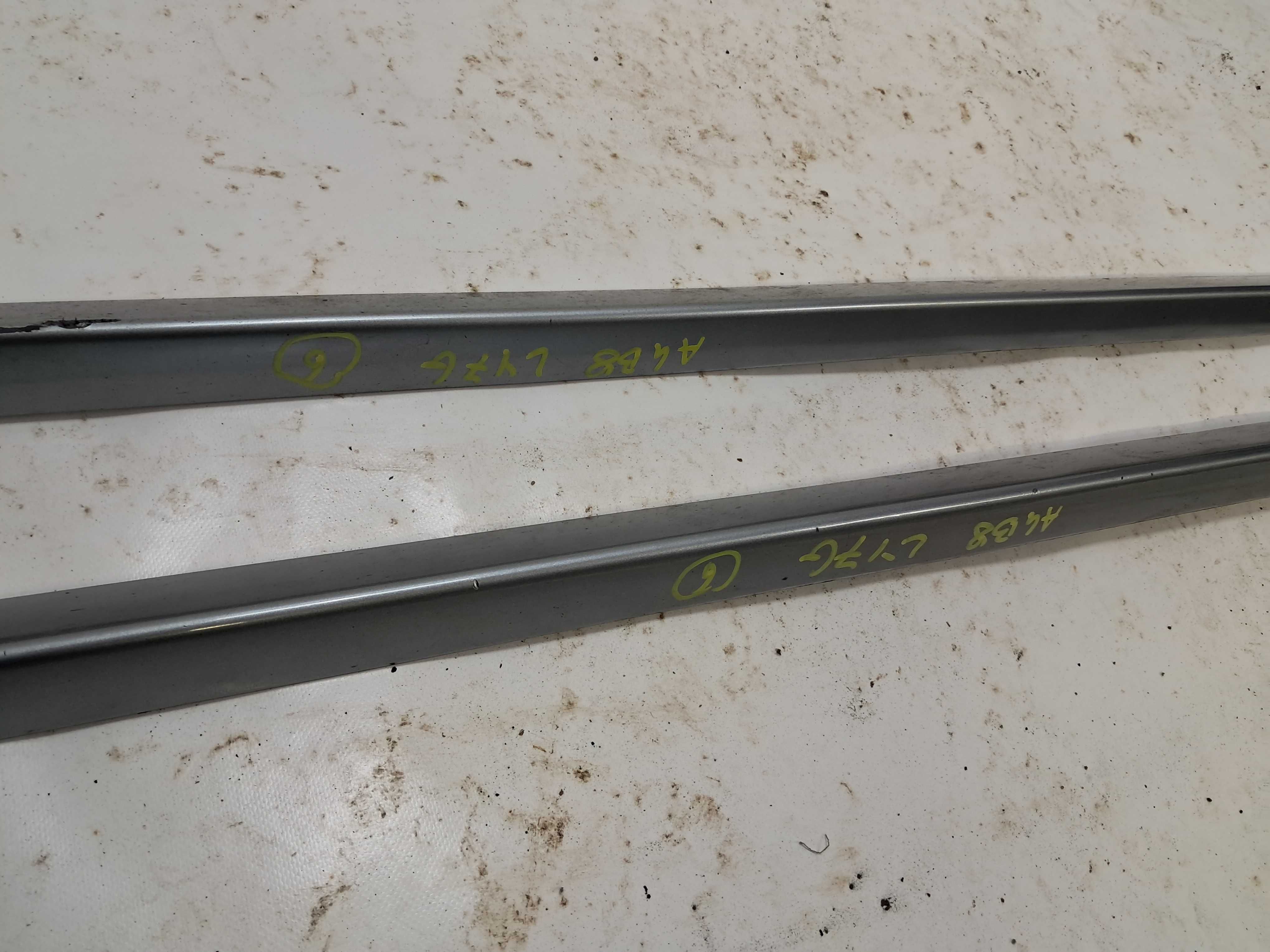 Listwa listwy progowe nakładka AUDI A4 B8 S-line Sline LY7G lewa prawa