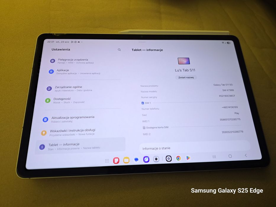Samsung Galaxy Tab S11 5G, Nowe, od Samsung.pl, 2 Lat GW