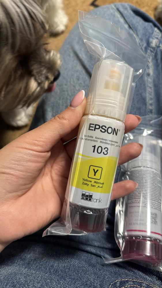 Набір оригінальных чернил Epson 103