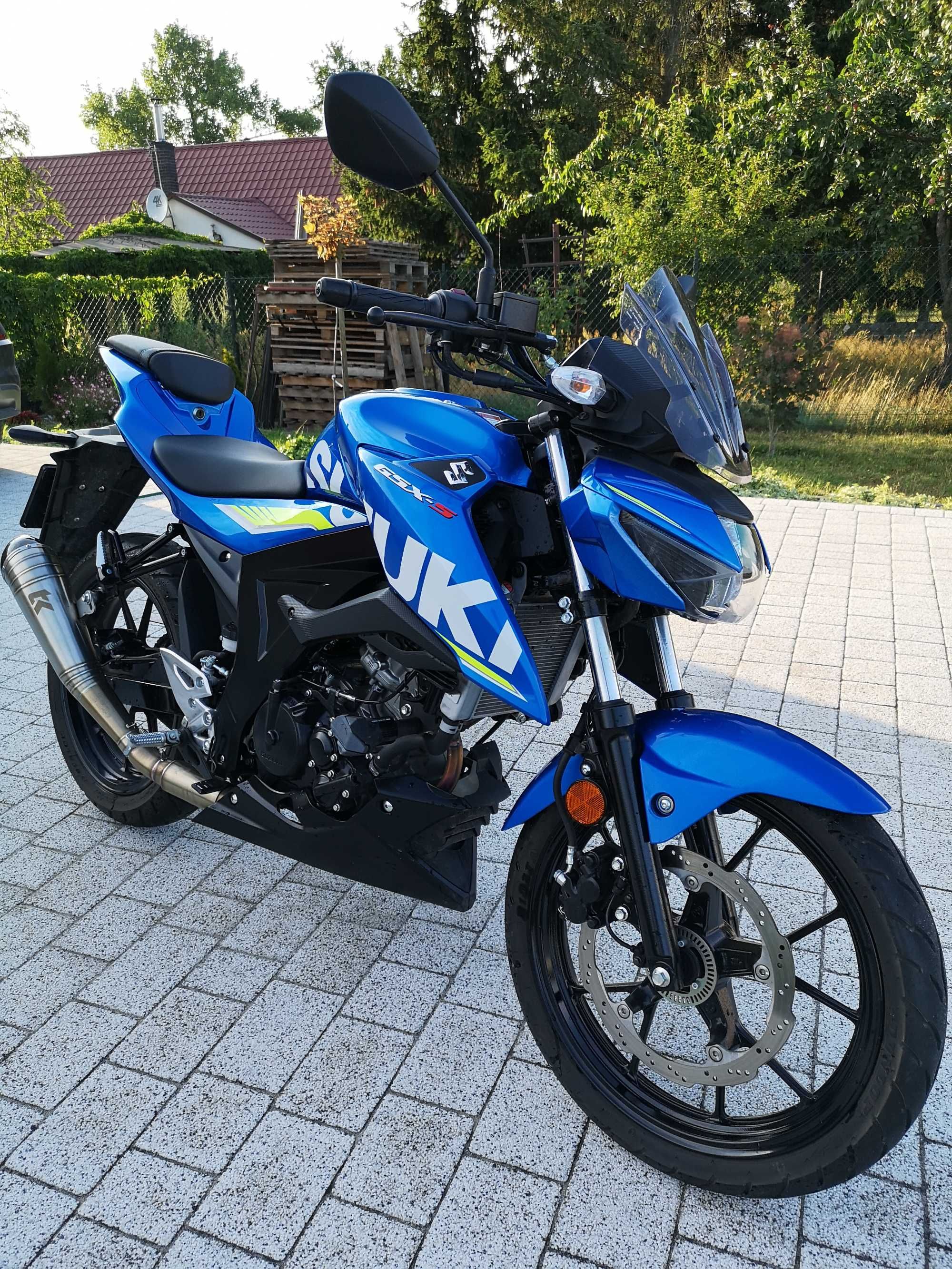 Motocykl Suzuki GSX S 125 Polski Salon Doposażony