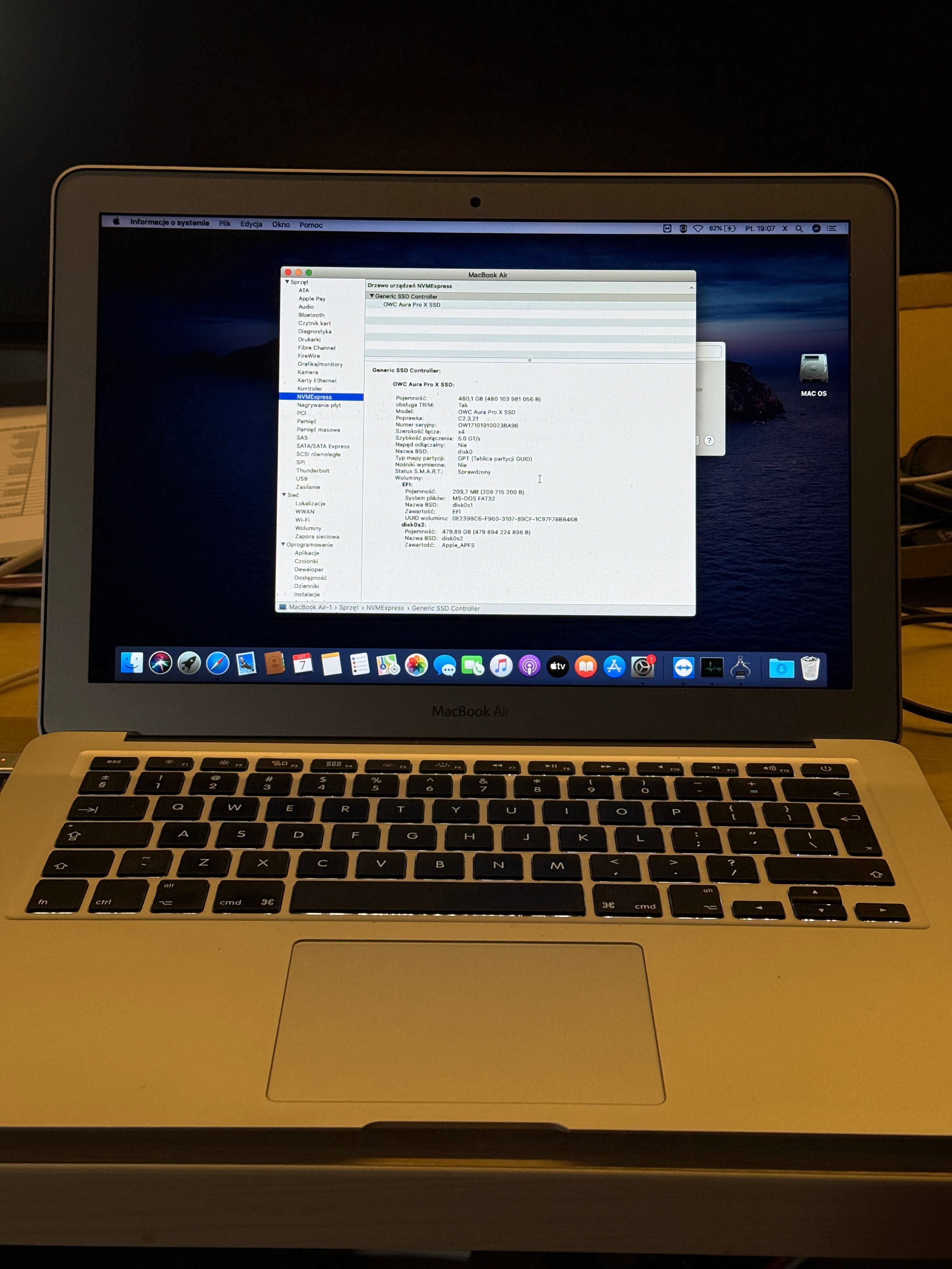 Apple MacBook 2017 13,3" Intel i5 8GB SSD 480GB
