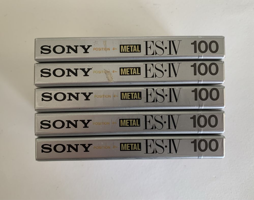 Аудиокассеты Sony ES IV 100 Metal