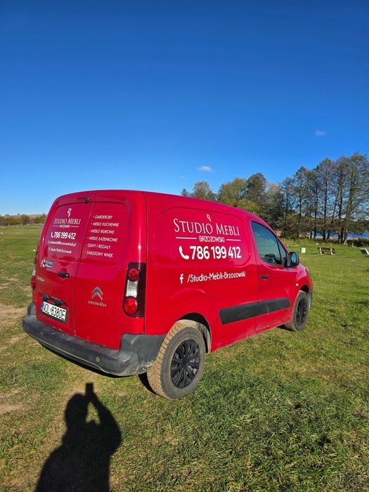 Citroen Berlingo 2 VAN 2013r HDI 3 miejsca kango toyota partner dobl