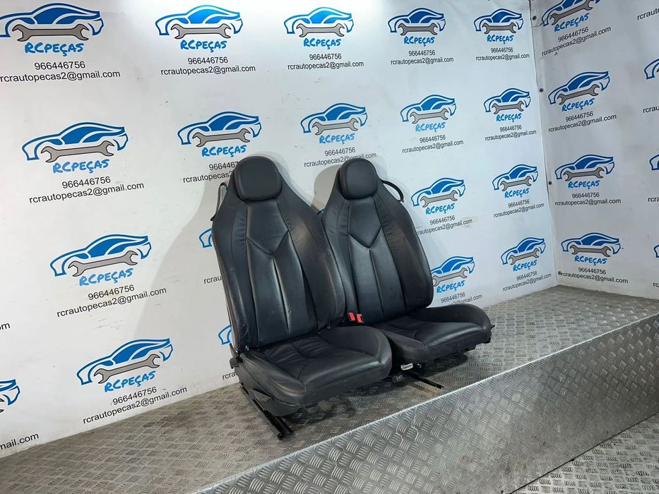 .Conjunto Bancos Frente Frontais Pele Mercedes Benz SLK R171 2004 – 2010