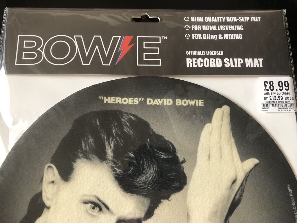 Слип-мат на проигрыватель винила David Bowie