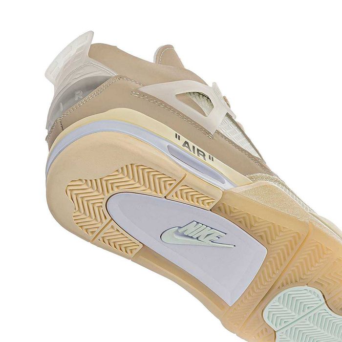 Мужские кроссовки Nike Air Jordan 4 Retro Off-White Sail. 41-45
