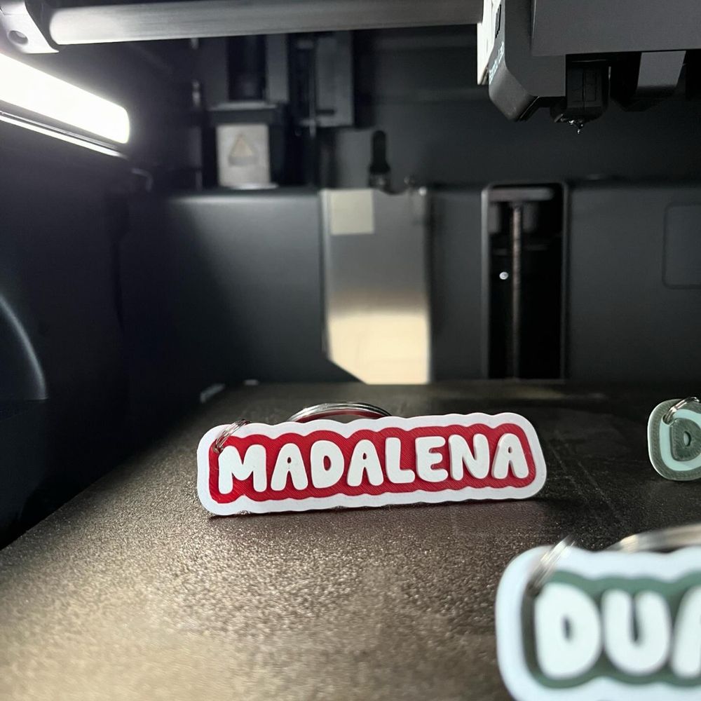 Porta-chaves personalizáveis com nome