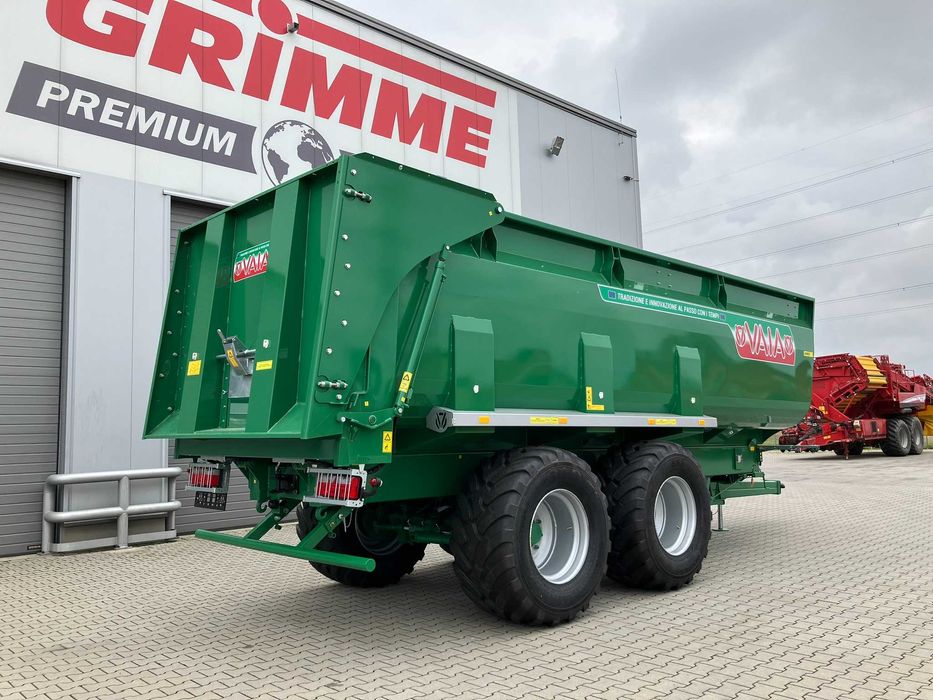 Przyczepa rolnicza Vaia NL180 tandem wywrotka skorupowa Krampe Joskin