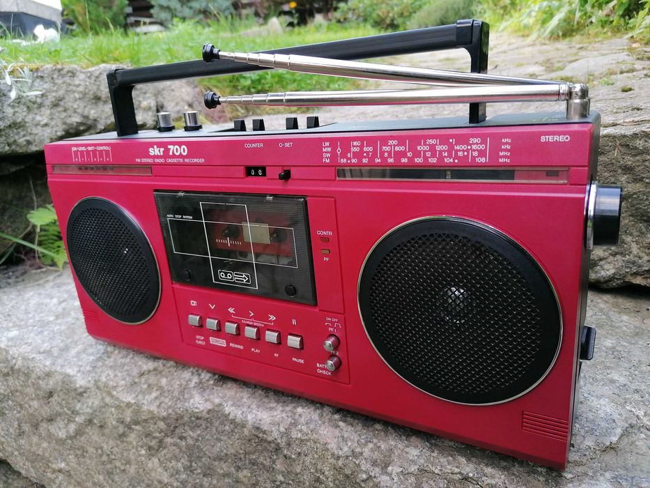 RFT SKR 700 Radiomagnetofon  Boombox UNITRA RMS-817 PRL 1985