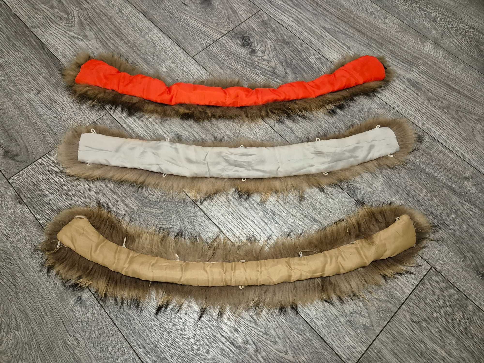 Jenot naturalny obszycie dopinka do kaptura