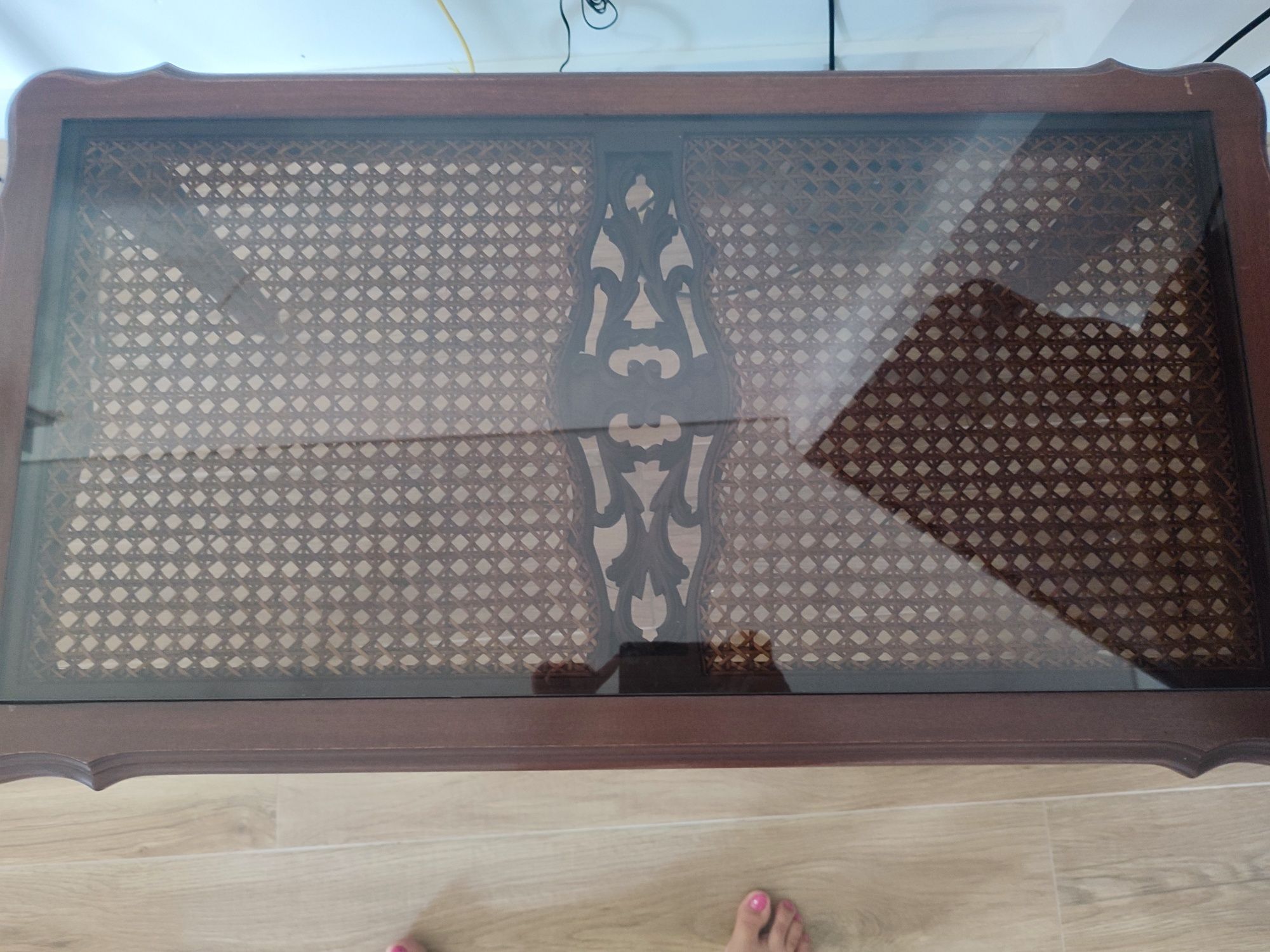Mesa de centro mogno