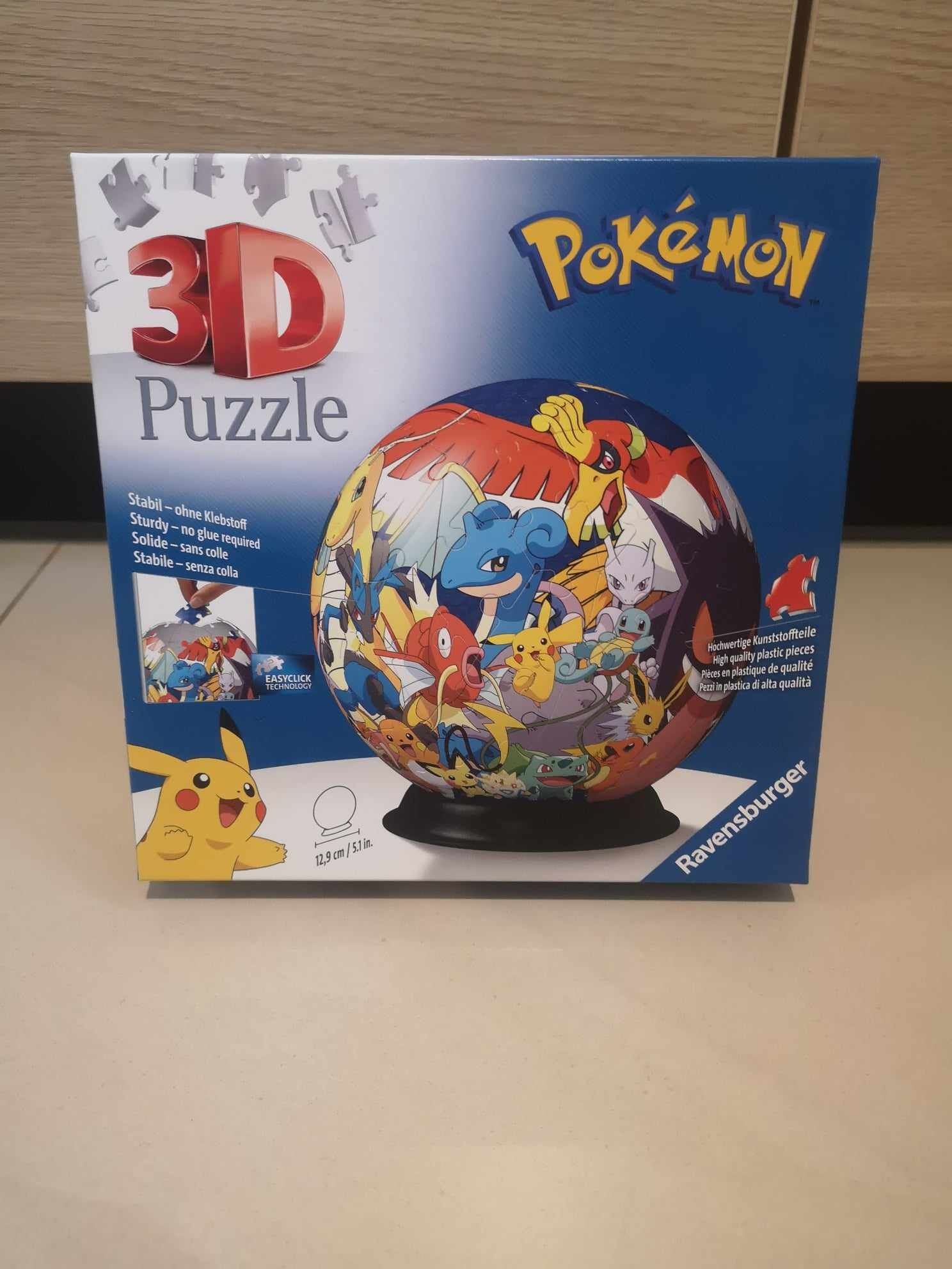 Puzzle 3D pokemon