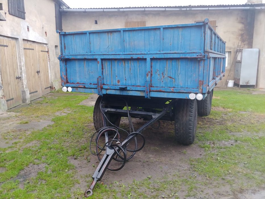 Przyczepa Wywrotka Zarejestr. 6/8 Ton D732 D50 D47 D45 D35 HL HW Ursus