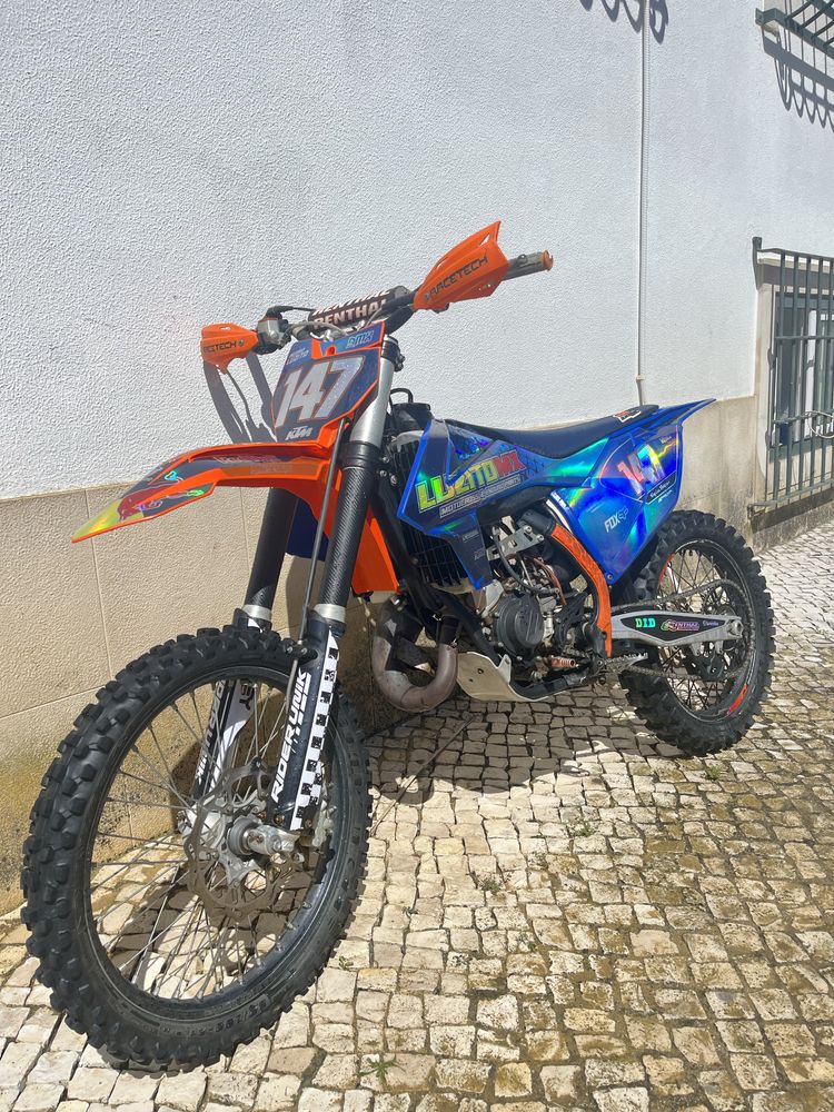 Ktm 125 sx com muitos extras