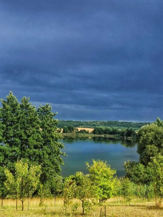 Działka nad jeziorem