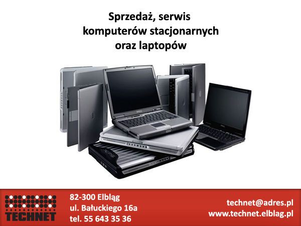 Technet Serwis Telefonów, Laptopów, Komputery, Naprawa Iphone Elbląg