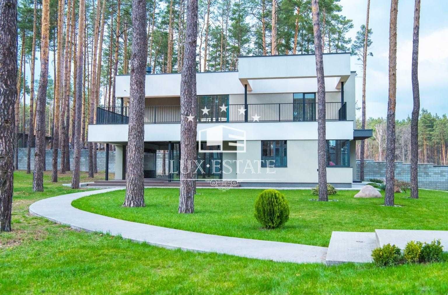Сдается современный дом 400м² рядом сосновый лес  (25 соток)  СТОЯНКА