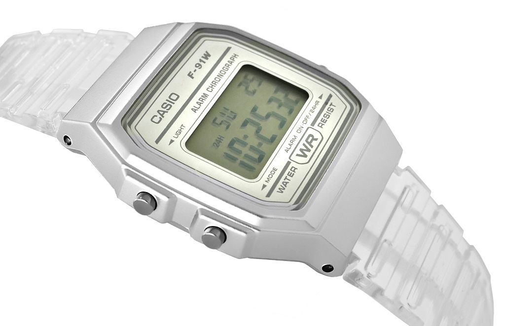 zegarek damski casio f-91ws-7ef