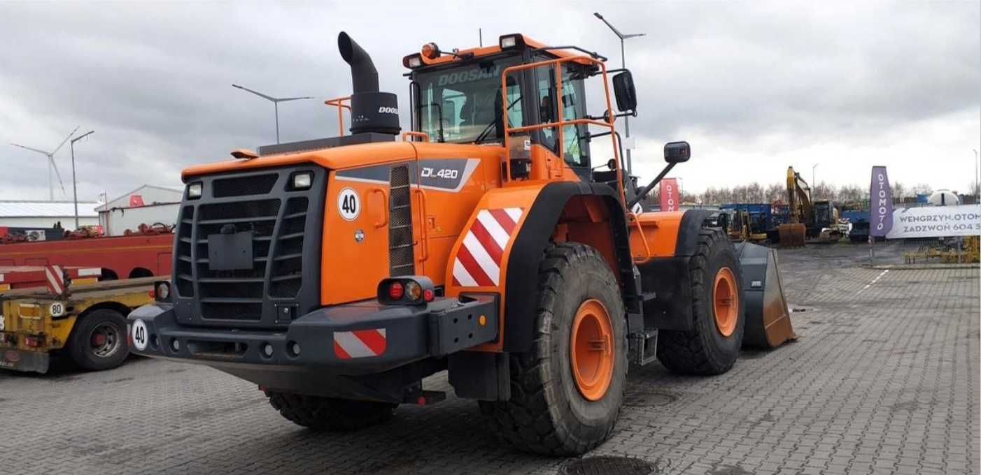 ŁADOWARKA KOŁOWA Doosan DL420-5 – Tylko 232 motogodziny!