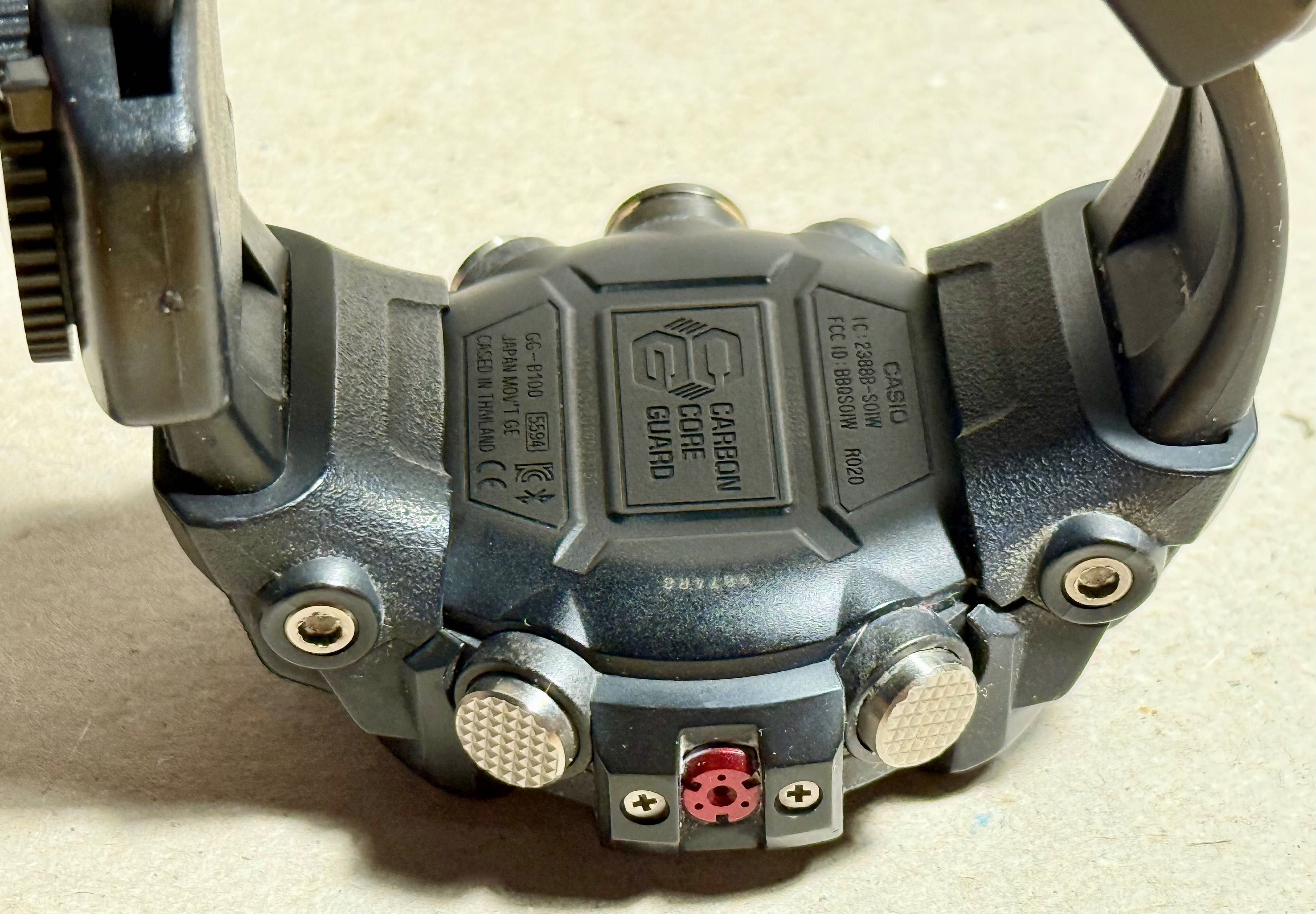zegarek Casio G-SHOCK GG-B100-1A Master OfG Mudmaster Bluetotch Tuning
