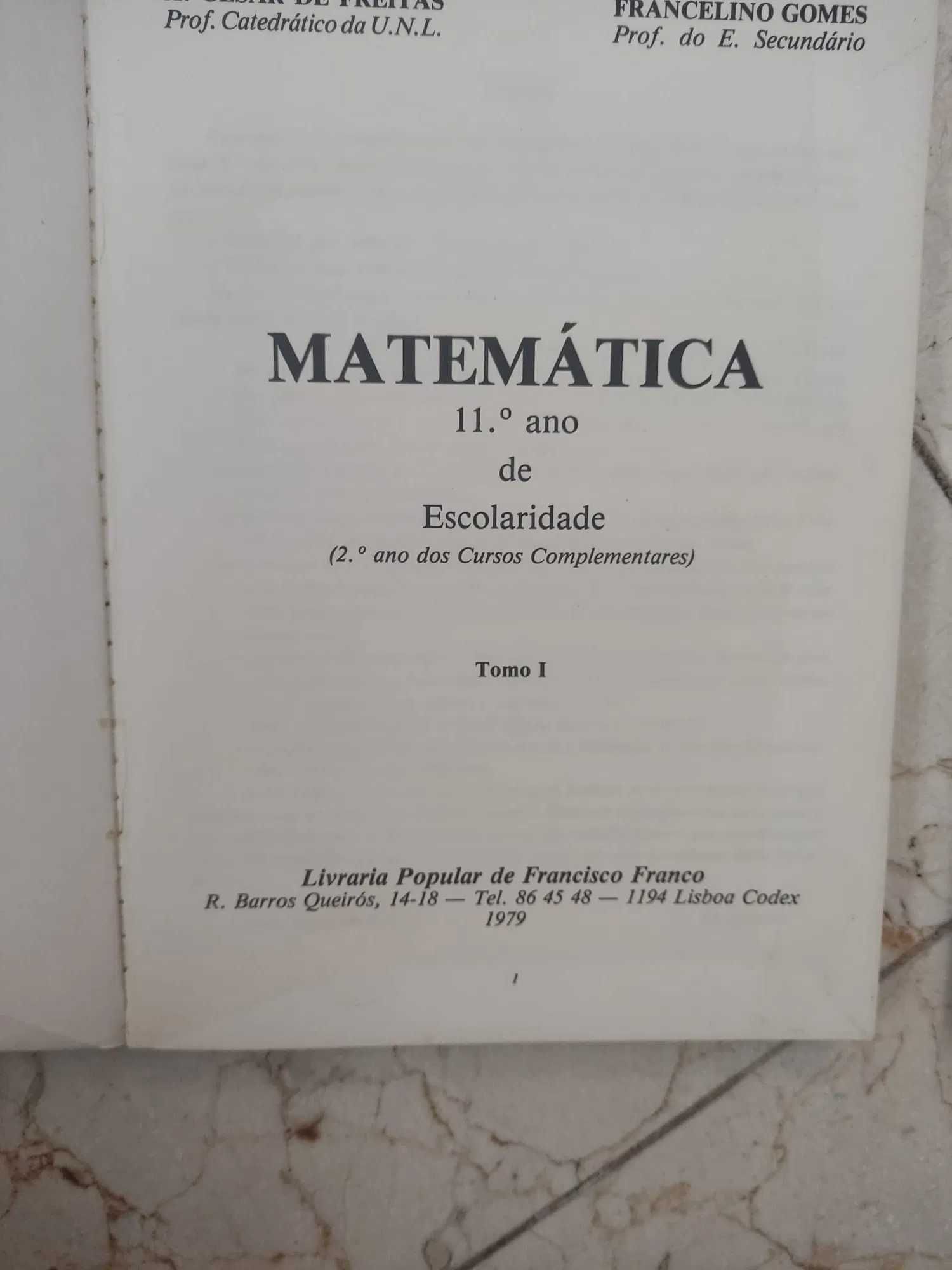 Livros Matemática vintage