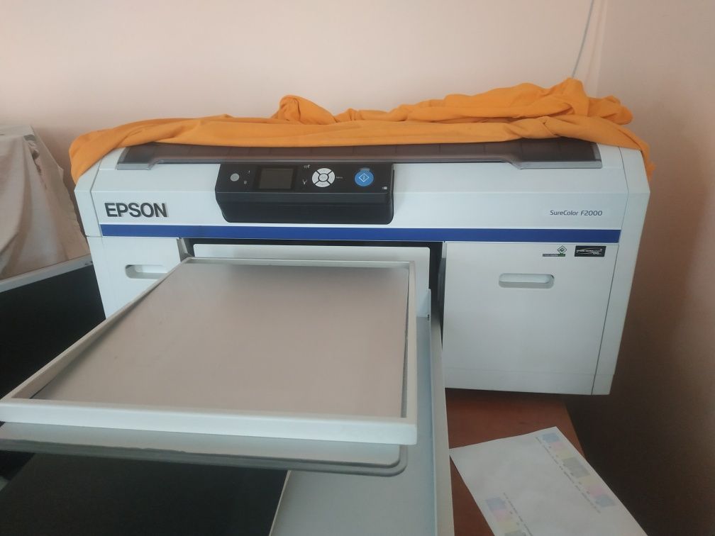 принтер текстильного друку EPSON 2000 та 2100 ( готовий участок друку)