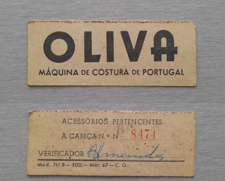 Máquina de Costura 'Oliva'