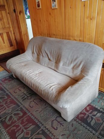 Sofa nierozkładana, lata 90-te