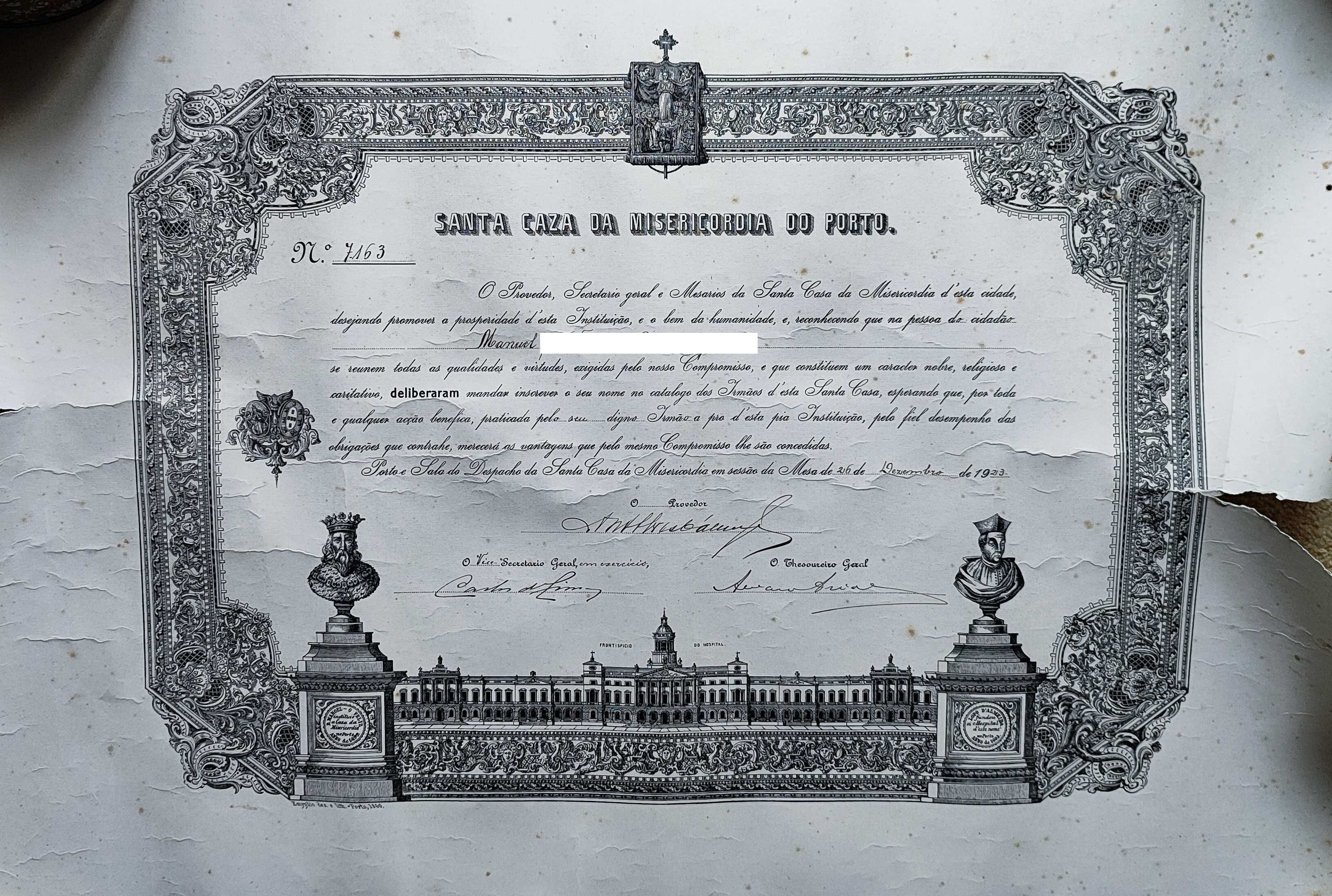 Documentos antigos - ICAR, SCMP, Ordem de São Francisco