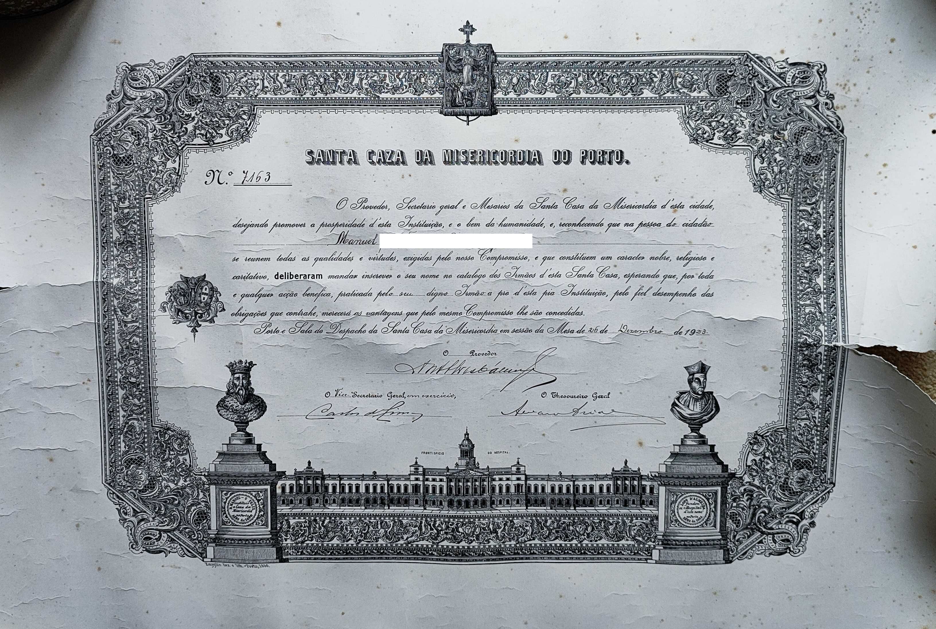 [15% DESC.] Documentos antigos - ICAR, SCMP, Ordem de São Francisco