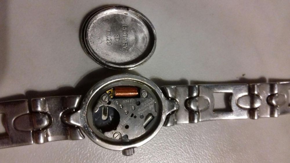Zegarek Rotary damski srebrny srebro 925 szwajcarski swiss ze srebra