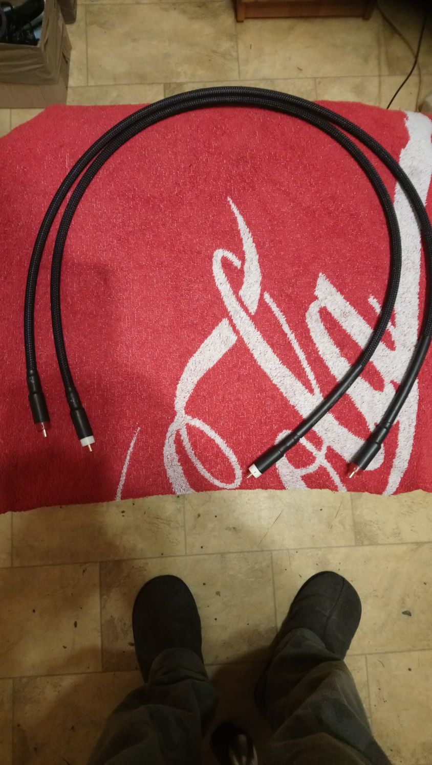 Solid Core Audio rca interkonekt 1metr