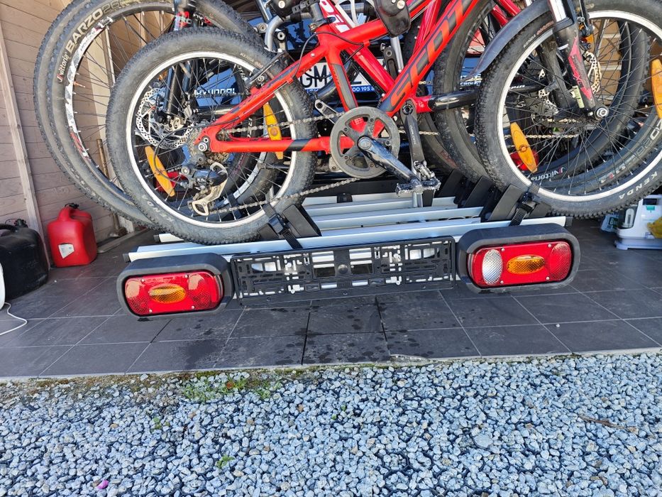 Bagażnik rowerowy na hak