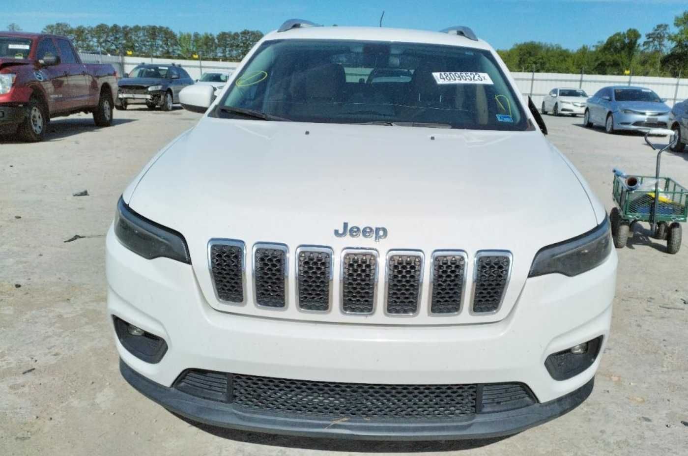 Jeep cherokee kl Trailhawk Джип Чероки Бампер В зборі Разборка