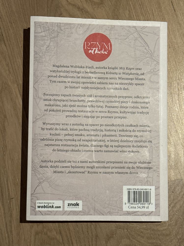 Magdalena Wolińska-Riedi Rzym od kuchni