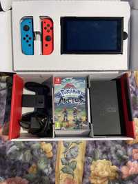 Konsola Nitendo switch + joy con niebiesko-czerwony v2 2019