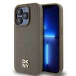 Etui DKNY Leather Pattern Metal Logo MagSafe na iPhone 14 Pro Max - br