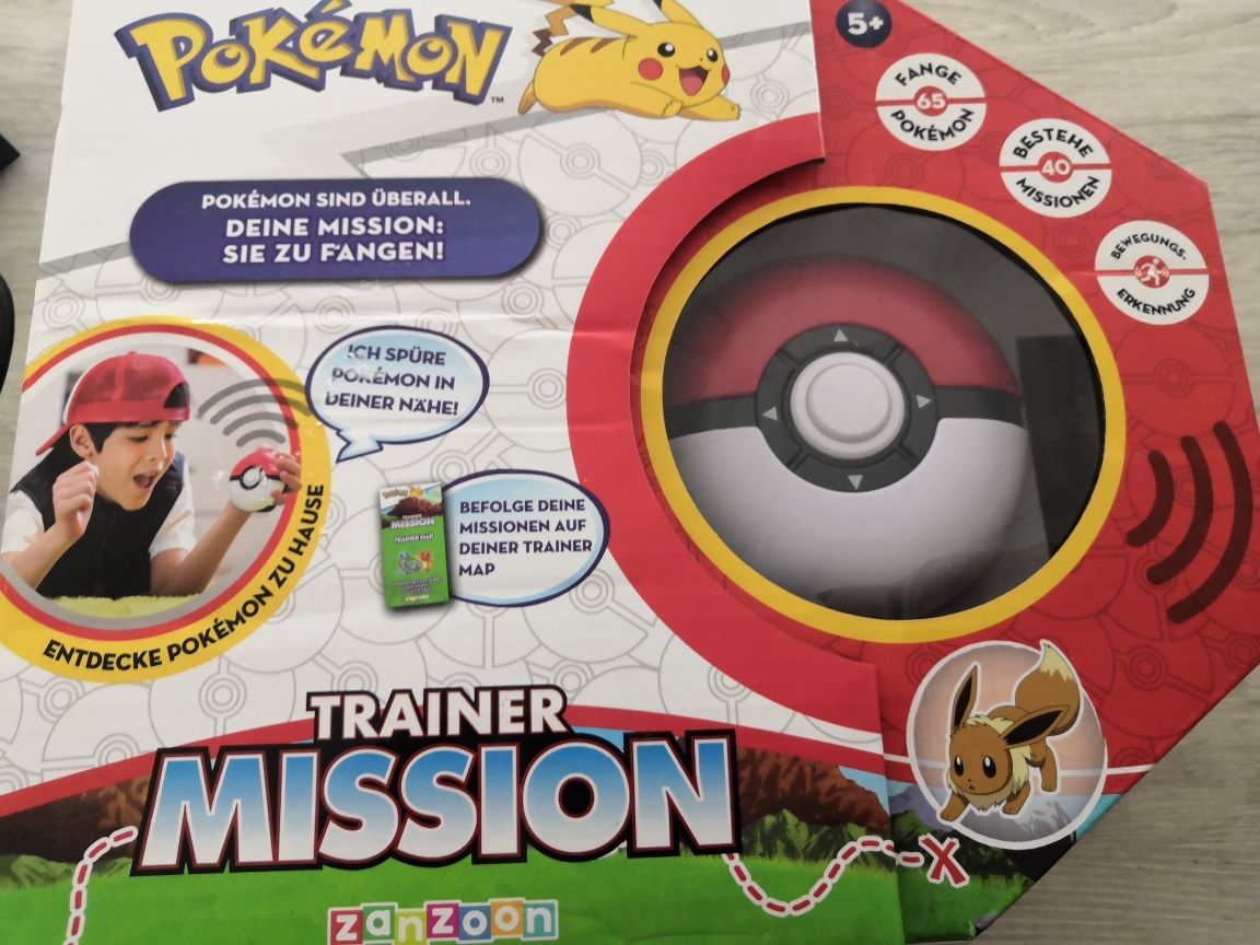 Pokemon gry Trainer Guess i Mission j. niemiecki nauka niemieckiego