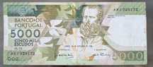 Nota 5000$ ch 2A - 5 contos 1989