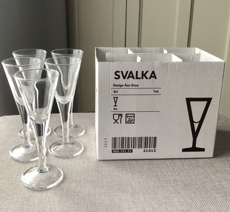 Kielszki do likieru alkoholu Ikea Svalka