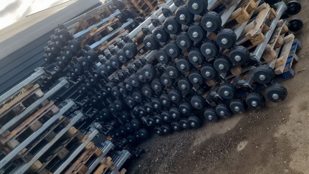 Osie oś do przyczep lawet 1350 kg nowe każdy wymiar knott od ręki