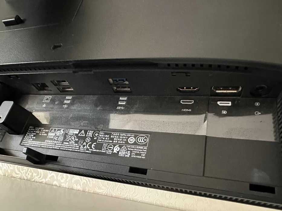 Моноблок Dell Optiplex 5250 22" 1920x1080 i3-7100 RAM 8GB SSD 250GB