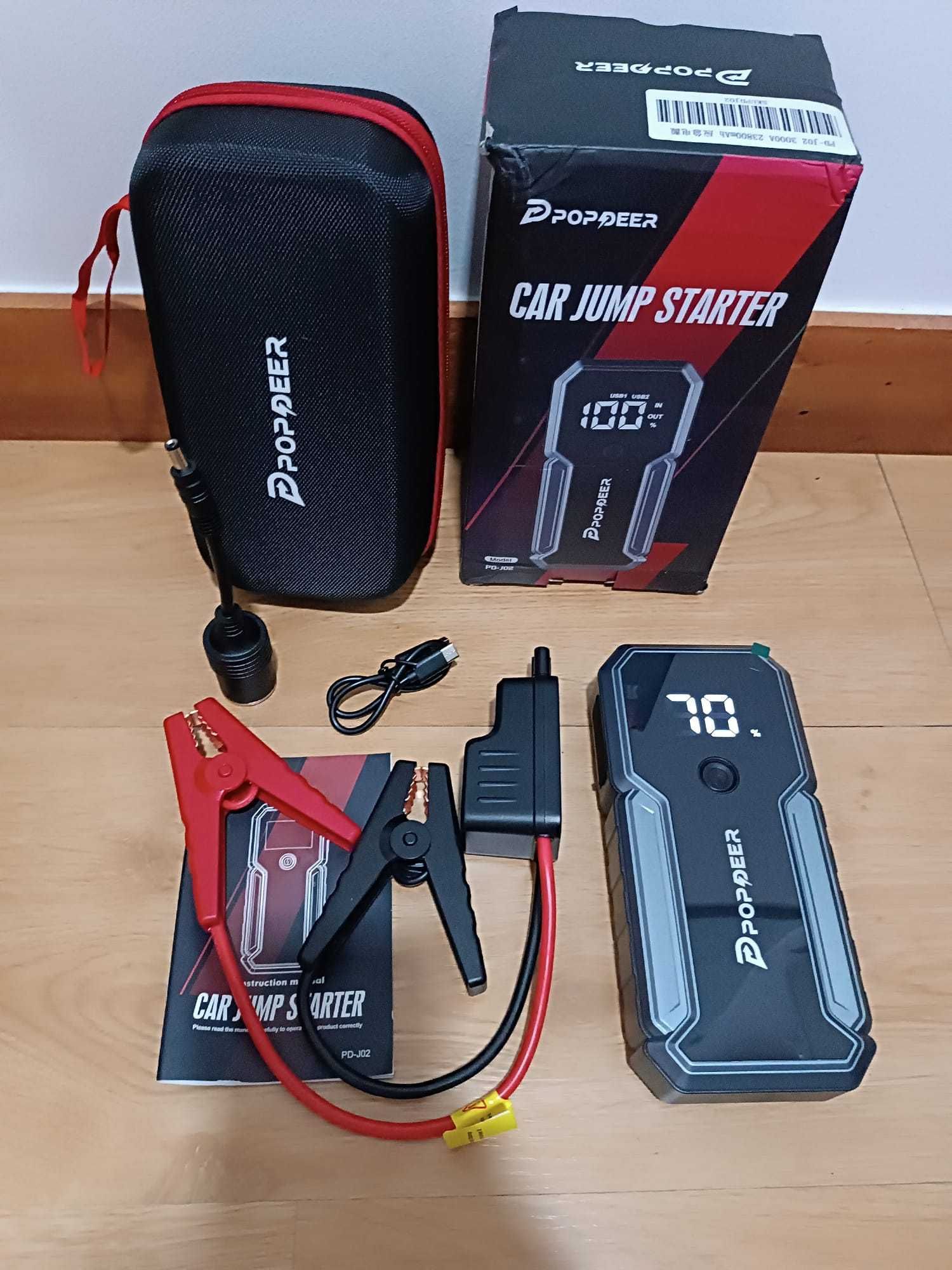 Booster / Arrancador / Jumper / Starter / PowerBank 23800mAh (NOVO)