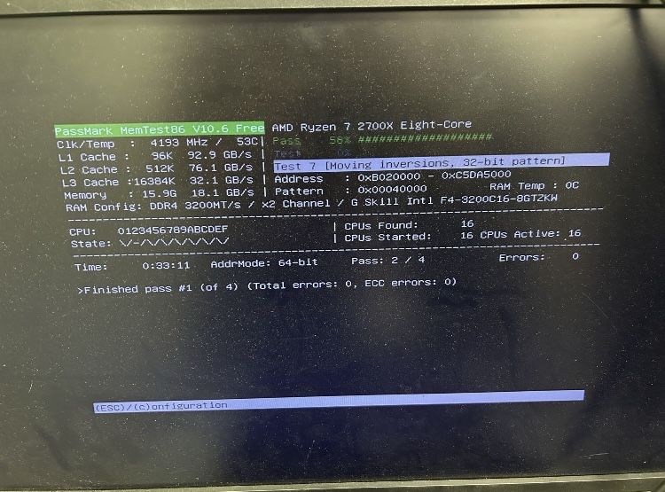 G.Skill Trident Z DDR4-3200Mhz 16GB (2x8GB)
