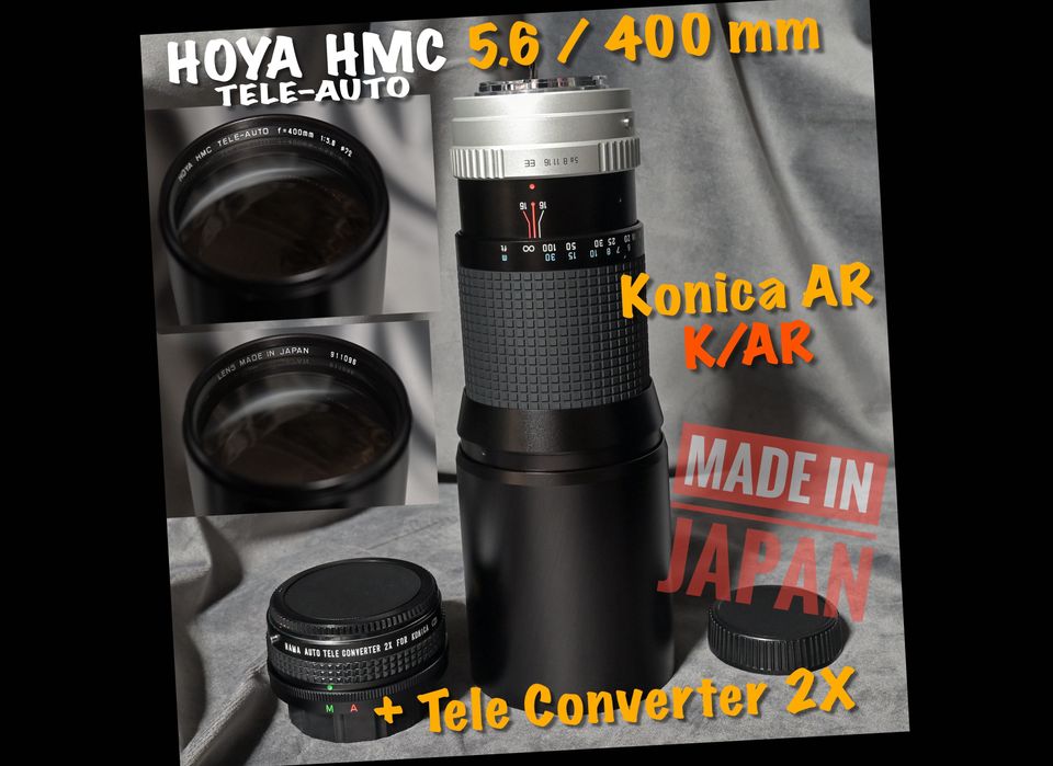 400 mm 1:5.6 HOYA HMC plus TK 2X Sprawdzony na Nikon Z 6