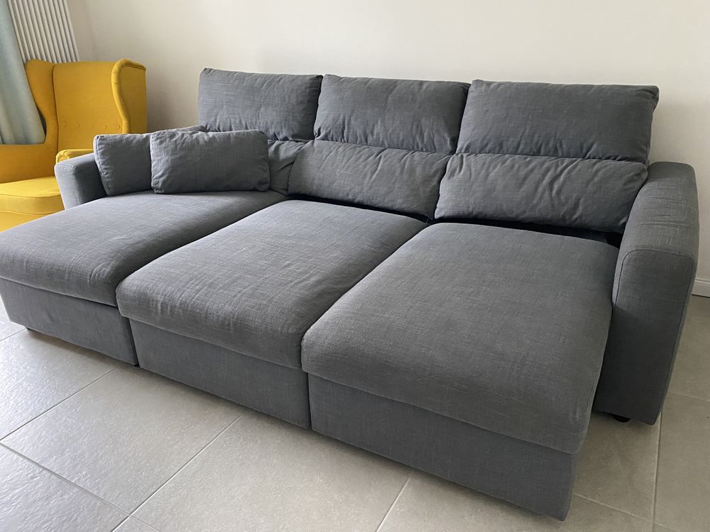 Sofa narożnik ESKILSTUNA wypoczynek kanapa Ikea z funkcją spania