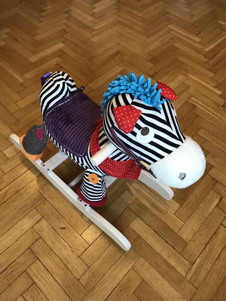 Bujak koń / zebra na biegunach Pockets Pony Mamas&Papas